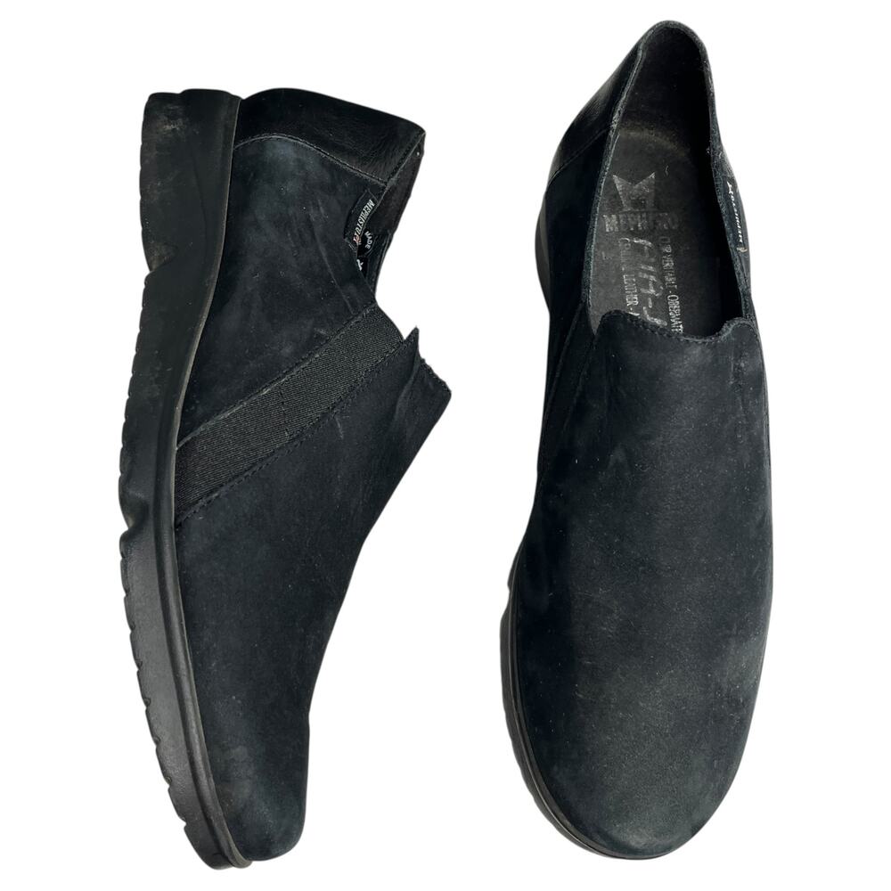 Mephisto Women's Loafers Size 7 Black Romea Leather Slip On Comfort - Picture 3 of 12